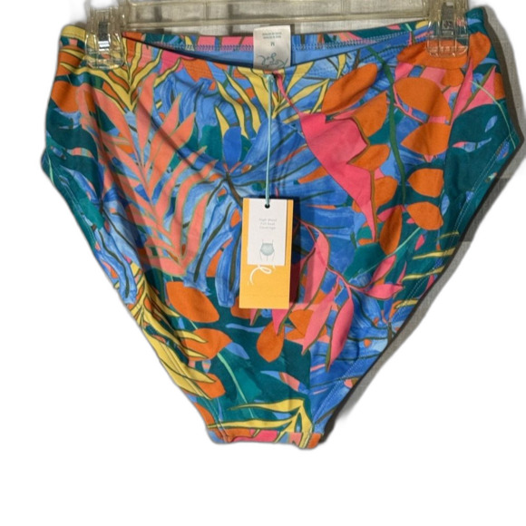 Kona Sol bikini bottom size M (8-10) Hawaiian print NWT top sold separately - Picture 6 of 12